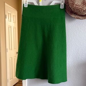 Green Women's Midi Skirt XSP